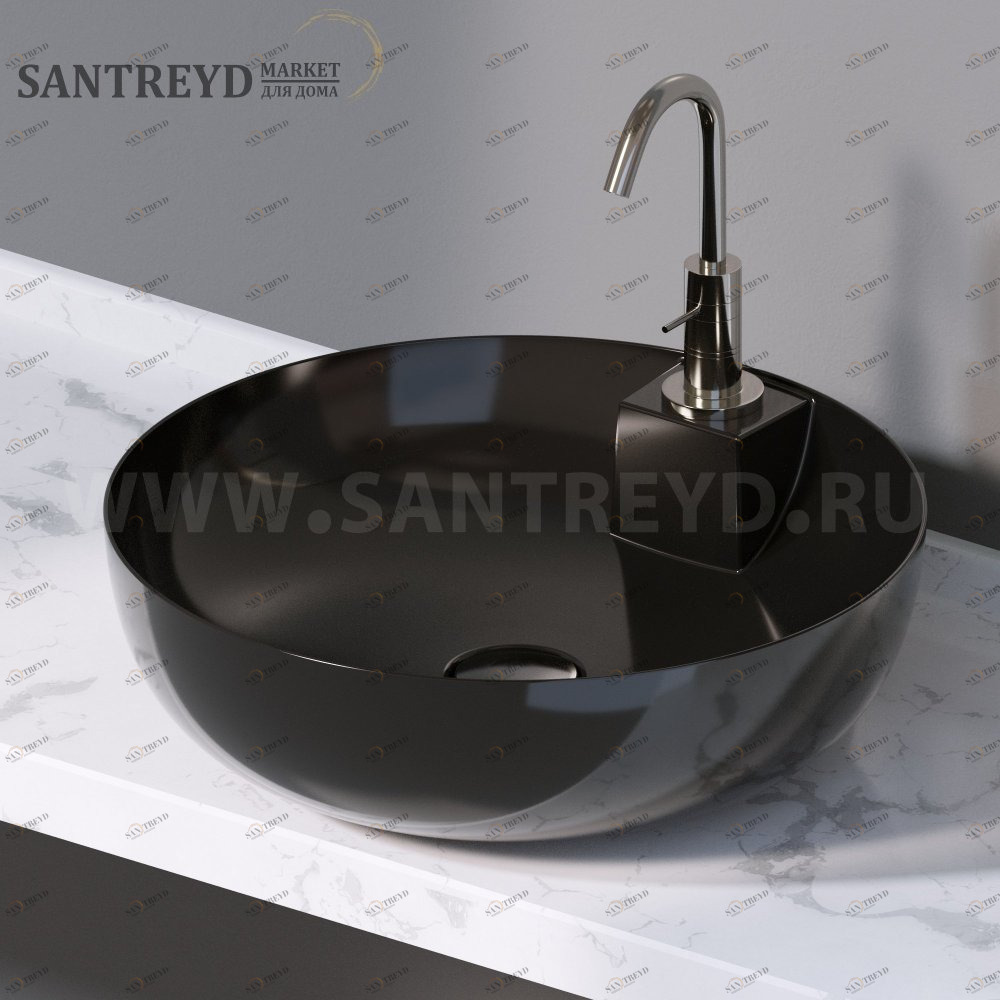 L605104 Накладная раковина на столешницу  круглая A. e T. Italia ELITE AeT ITALIA