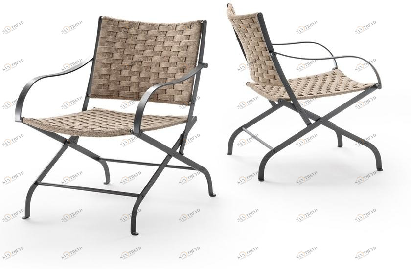 Flexform Садовое кресло с подлокотниками Carlotta outdoor sun-id-1477925