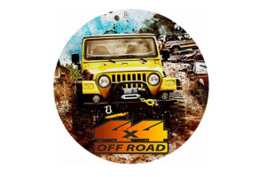 15970622 Чехол запасного колеса OFF ROAD R15 экокожа полиэстер S06301052 SKYWAY