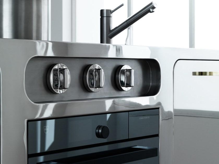 ABIMIS Кухня на заказ из нержавеющей стали с зеркальной полировкой Ego sun-id-1514867 - Вид №4