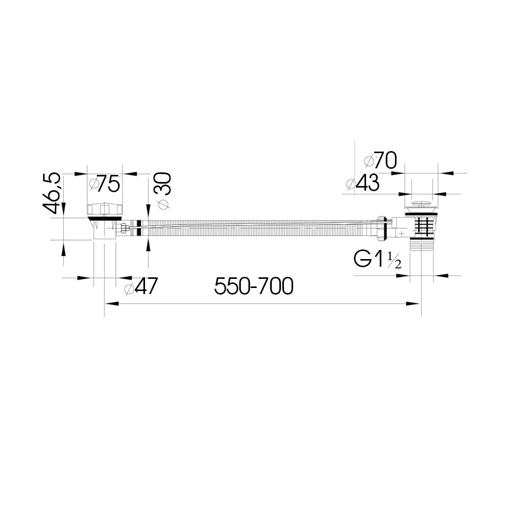 Обвязка для ванны Raiber R150S-01, полуавтомат R150S-01 Santreyd  - Вид №3