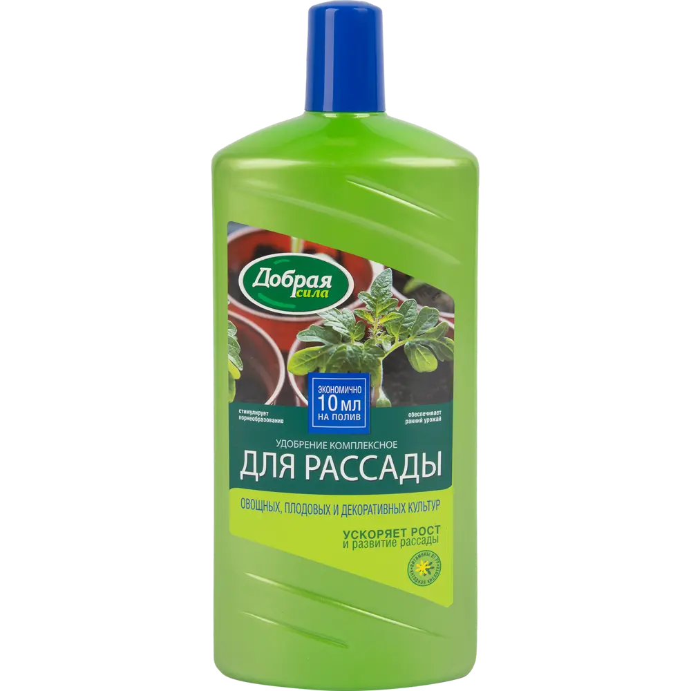 Удобрение Добрая сила для рассады 1 л STLM-2034189
