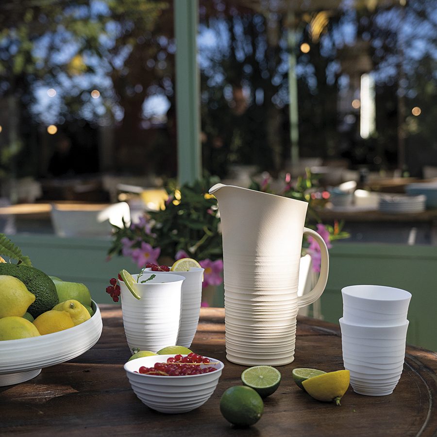 18170179 Кувшин с крышкой tierra, 1,8 л, бежевый Guzzini  - Вид №2