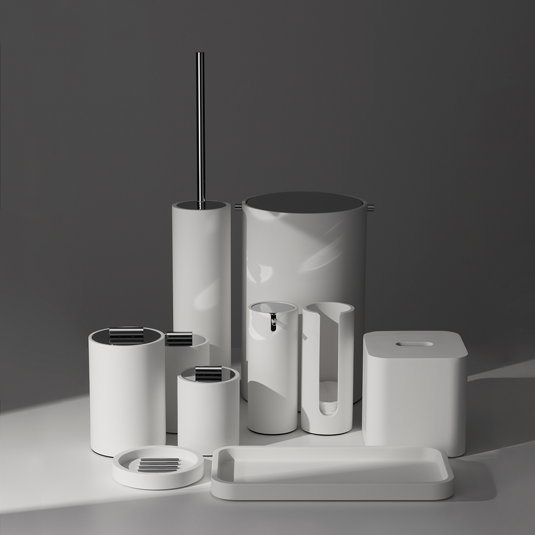 0973350 дозатор ватных тампончиков WPB DECOR WALTHER STONE  - Вид №1