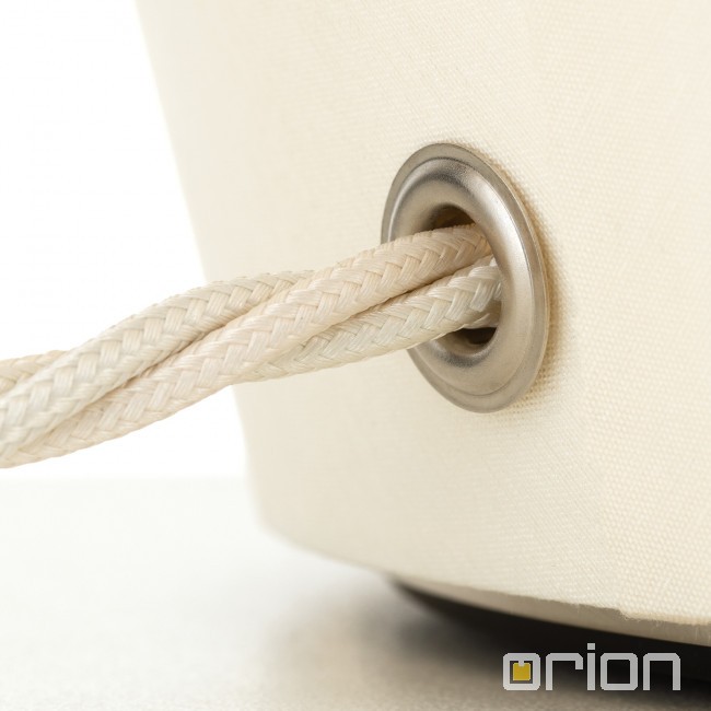 Orion LA 4-1194 кремовый абажур лампа настольная Twins 117697 - Вид №2