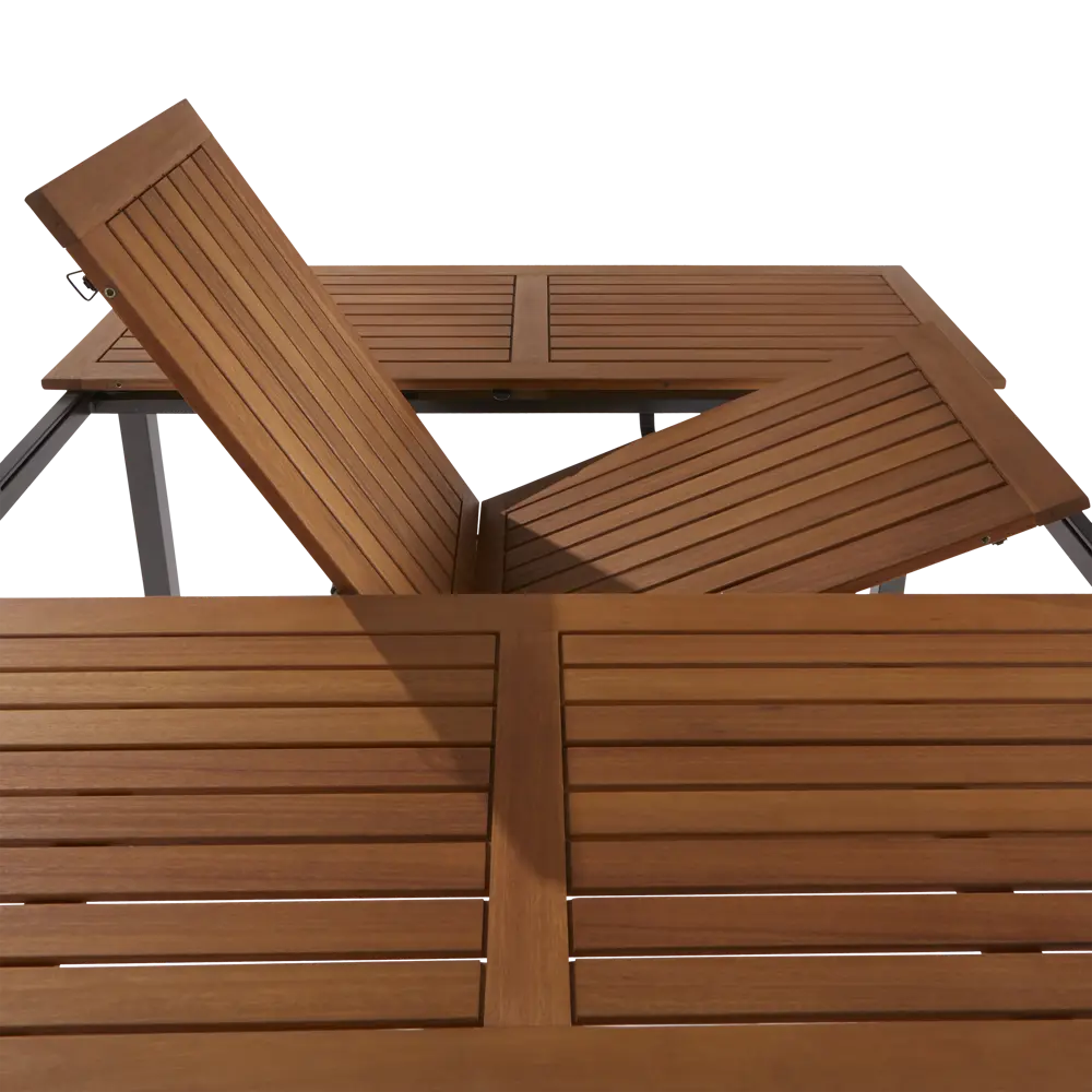 Стол NATERIAL Oris раздвижной для сада с эвкалиптовой столешницей 83984498 STLM-0045797 - Вид №15