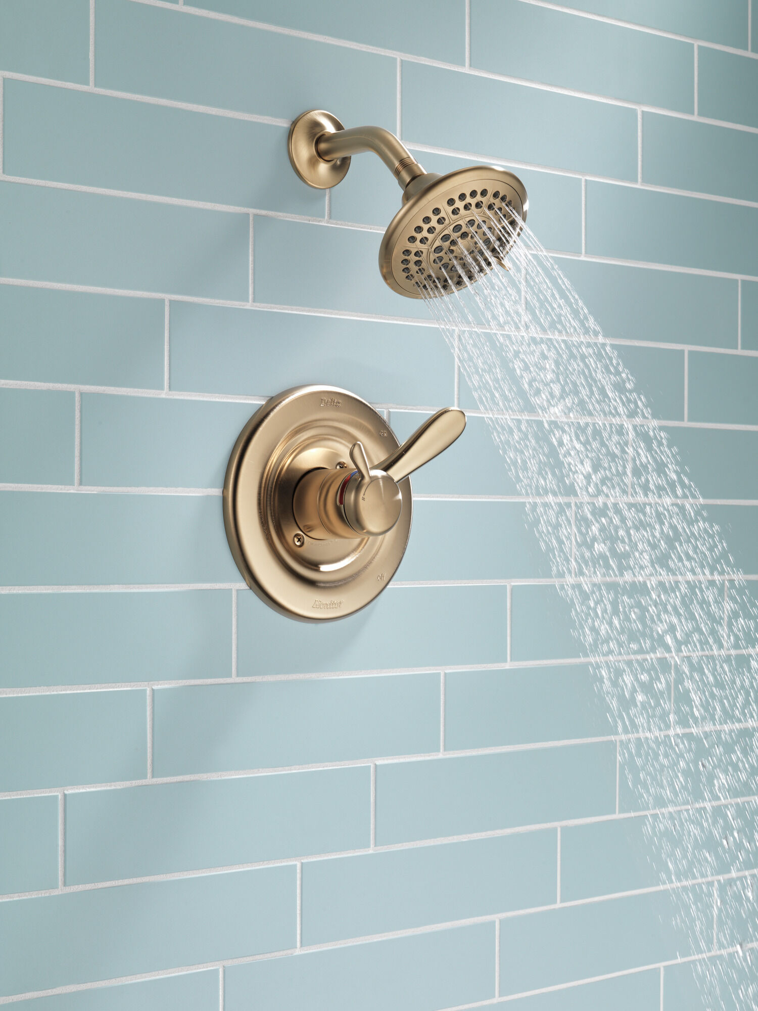 T17238-CZ Облицовка для душа Monitor® серии 17 Delta Faucet Lahara Шампанское бронза  - Вид №7