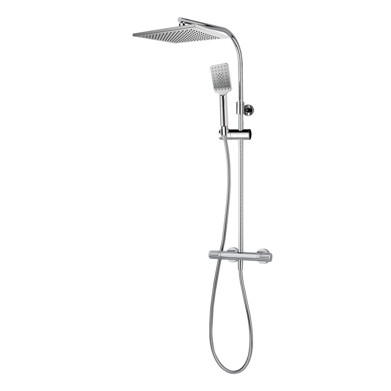 44425440TL BASIC Душ термостатический с колонкой Хром GRB MIXERS 