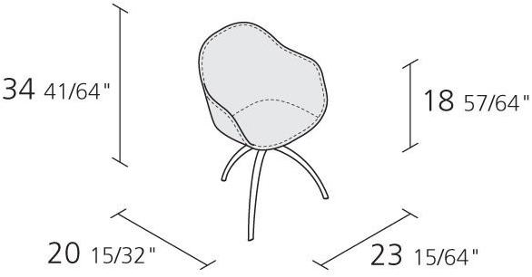 Alias Кожаное кресло с подлокотниками New lady sun-id-1395456 - Вид №4