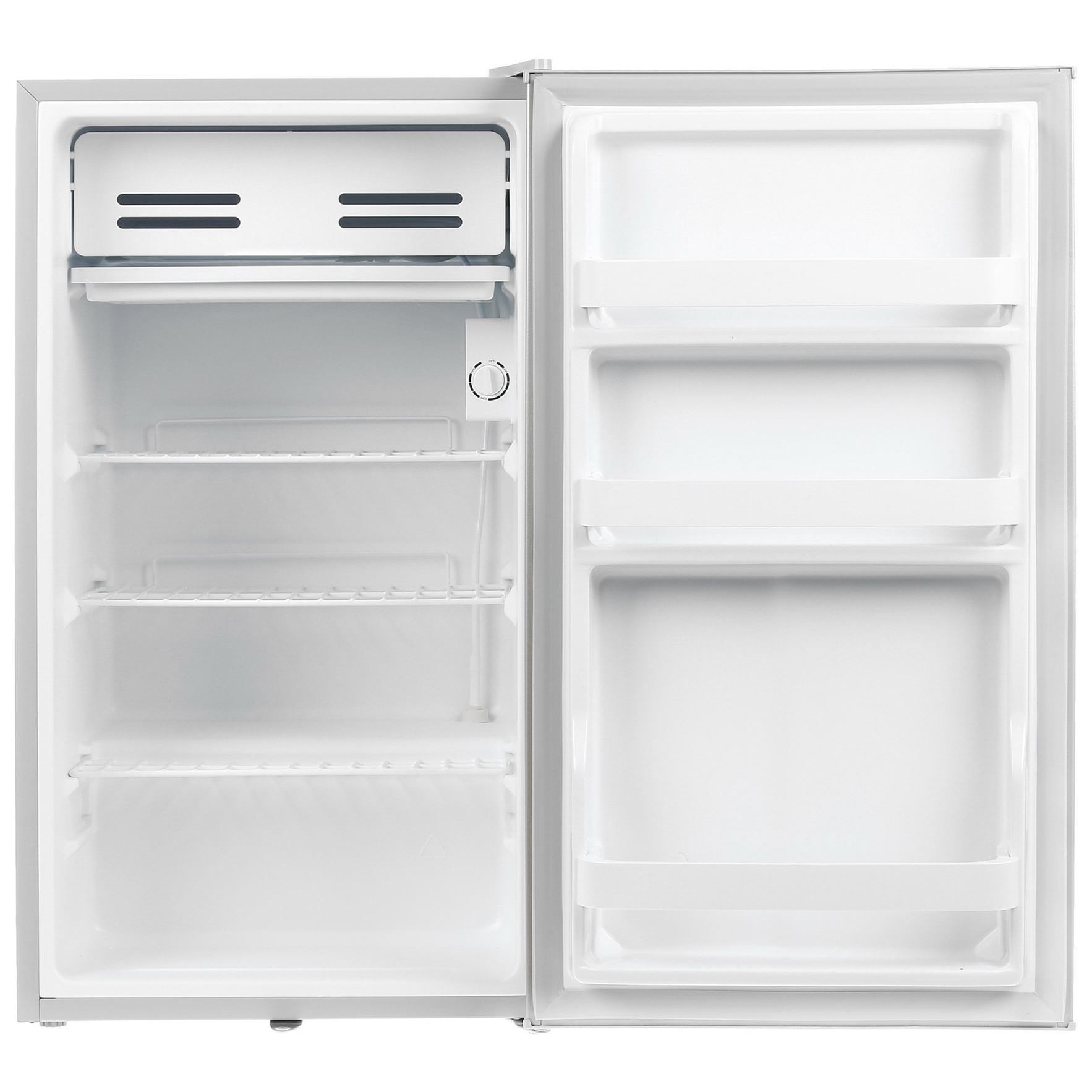 8189671 Холодильник компактный   Бирюса M90 серебристый STDN-0090290 - Вид №1