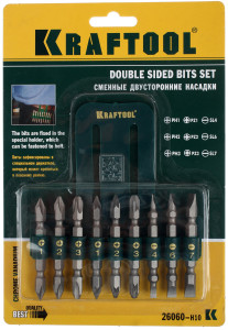 Набор бит KRAFTOOL 26060-H10 1065199