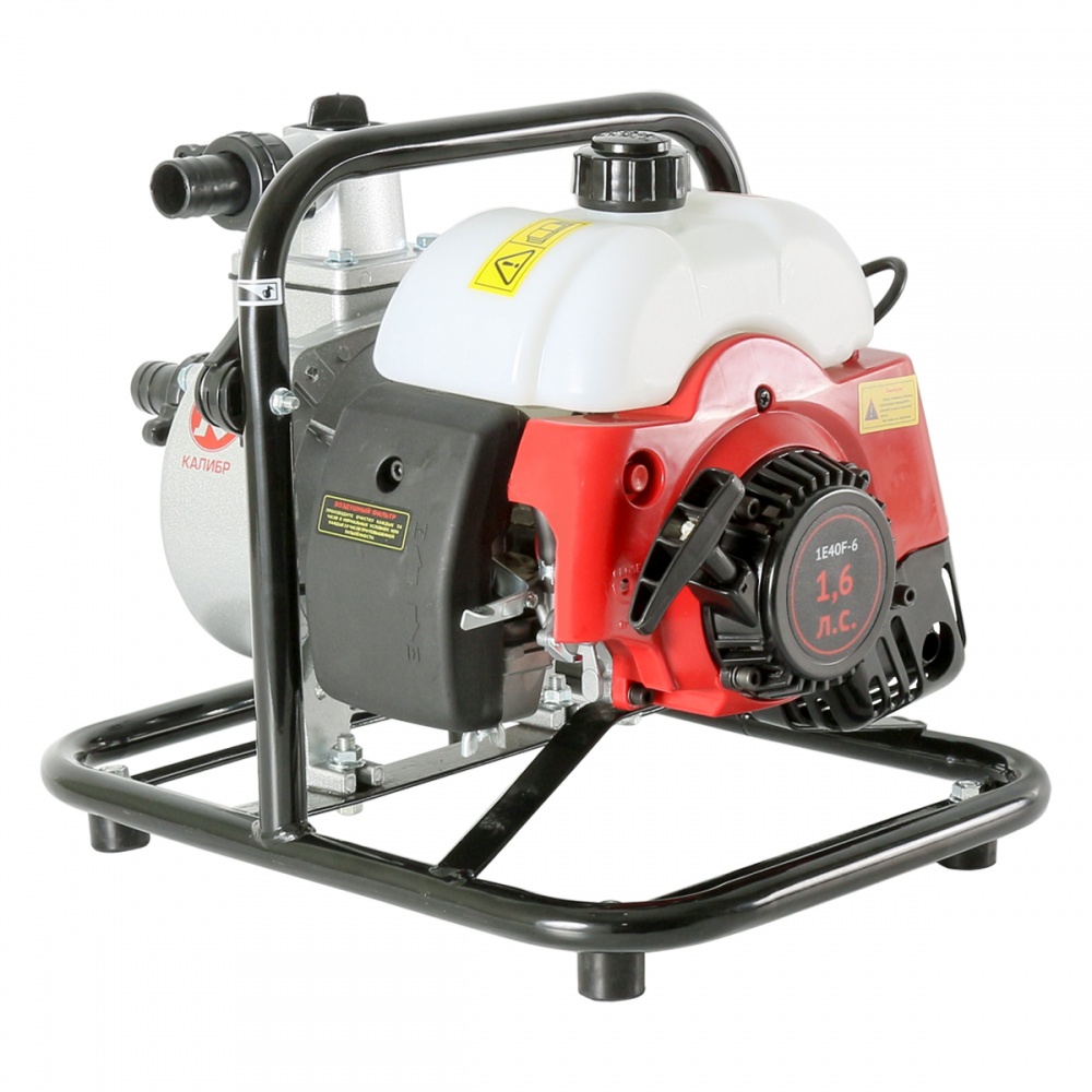 57462 Калибр Бензиновая мотопомпа БМП- 1200/10А  - Вид №2