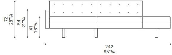 Poltrona Frau Модульный кожаный диван La collezione - divani e poltrone sun-id-1379532 - Вид №4