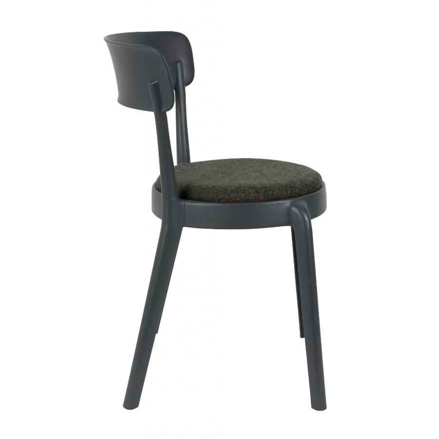 Стул Hoppe Comfy, темно-серый White Label Living 1100352 - Вид №4