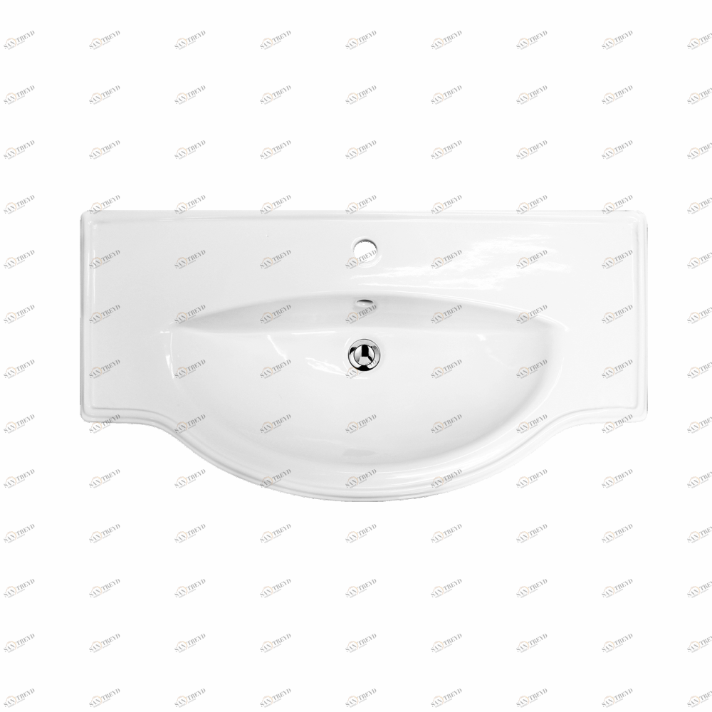 CLS90SLWB01 Подвесная раковина настенная овальная BATi BALi  белая 