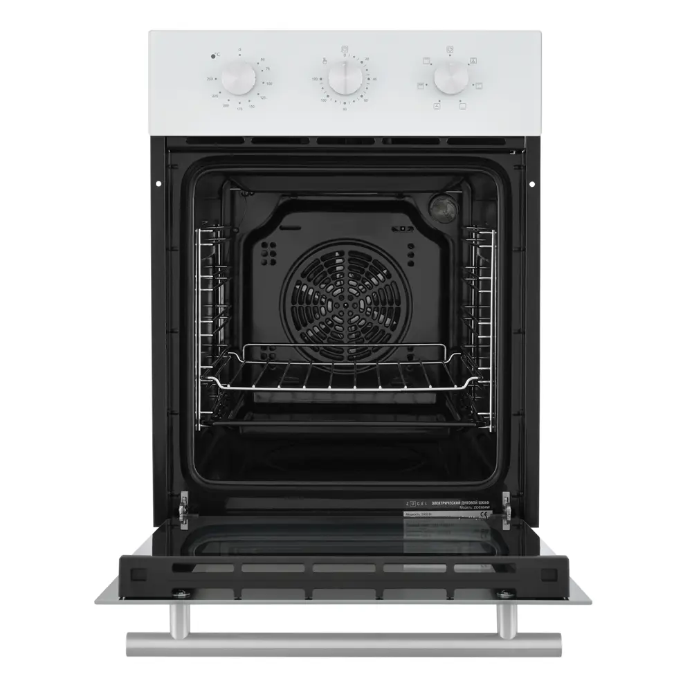 Встраиваемый духовой шкаф Zugel ZOE604W 45x59.5x60 см конвекция цвет белый STLM-2110129 - Вид №1