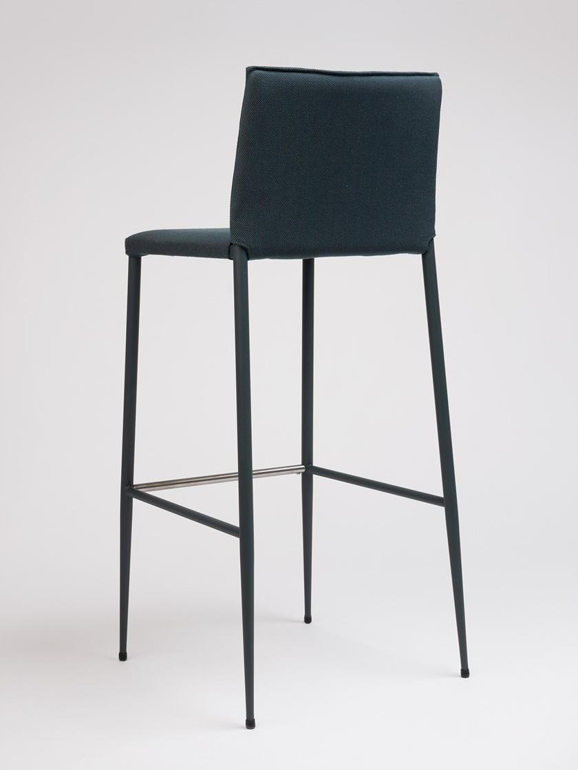 ONDARRETA Барный стул высокий тканевый со спинкой Moka sun-id-1416815 - Вид №1