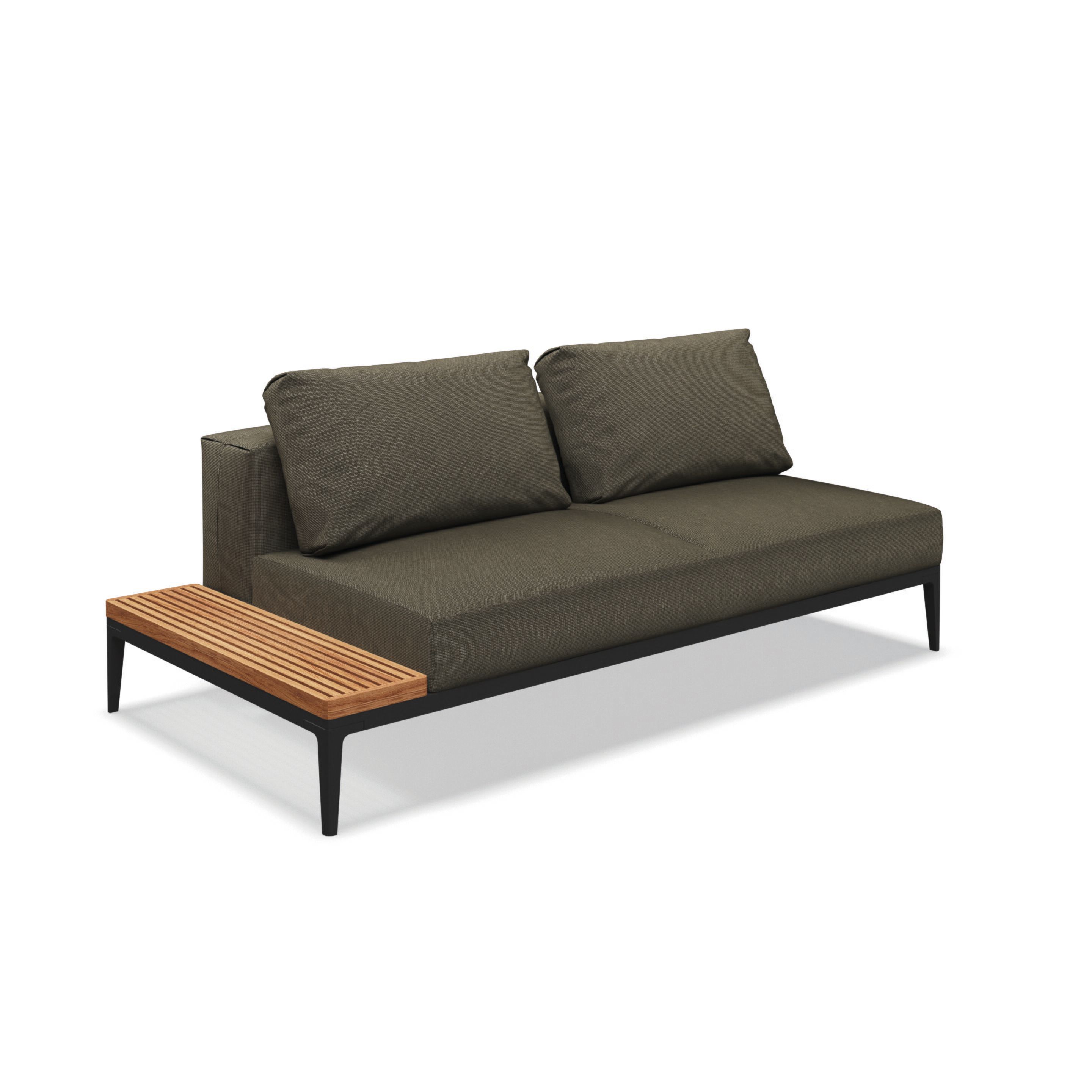 Тканевый угловой модульный садовый диван Gloster сетка ARCH-00114712 - Вид №32