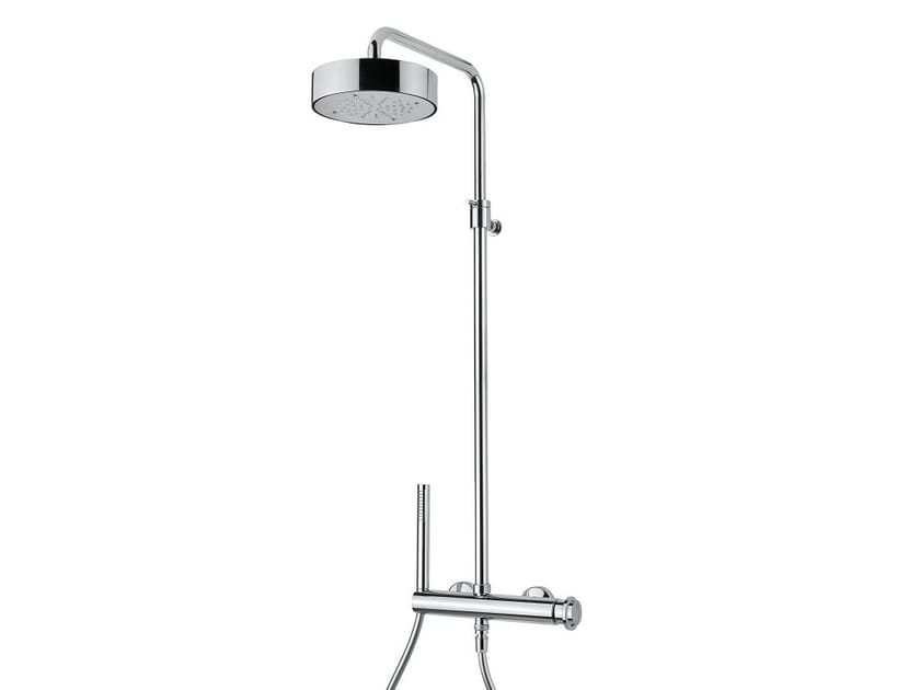 Хромированная латунная душевая колонна Bugnatese B-Color ARCH-00152757