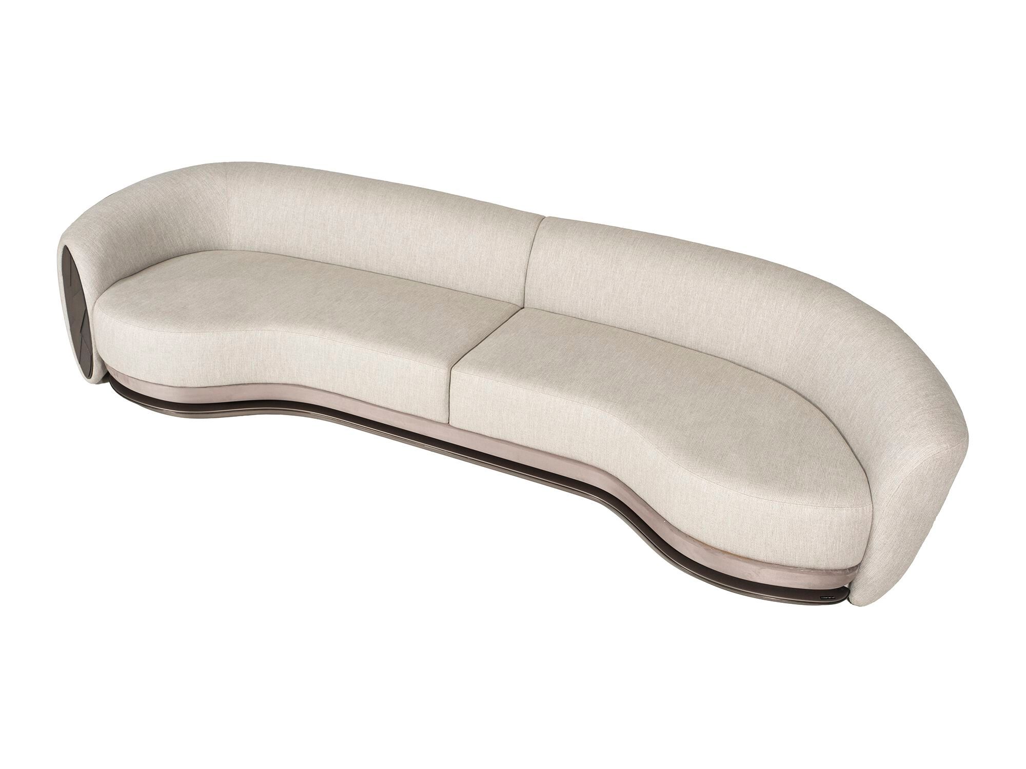 4-местный изогнутый тканевый диван Zebrano Gioia ARCH-00075931 - Вид №2