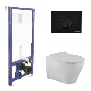 043229 Подвесной унитаз настенный Белый BERGES  Турция