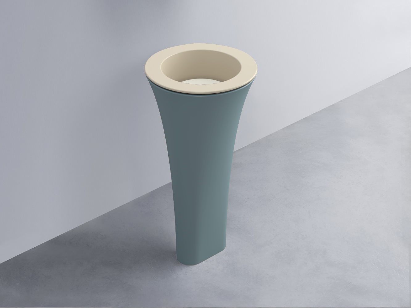 AMLA45-LN+AMPILT-TL+AMCOLT-PL Раковина Amedeo Tondo отдельностоящая cielo Enjoy + Amedeo Ceramica Cielo