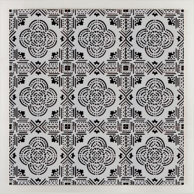 Пол / покрытие ручной работы La Riggiola черный и белый ARCH-00046168 - Вид №1