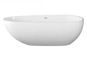 Ванна из искусственного камня Aquanet Miracle TC-S06B 185x83, глянцевая