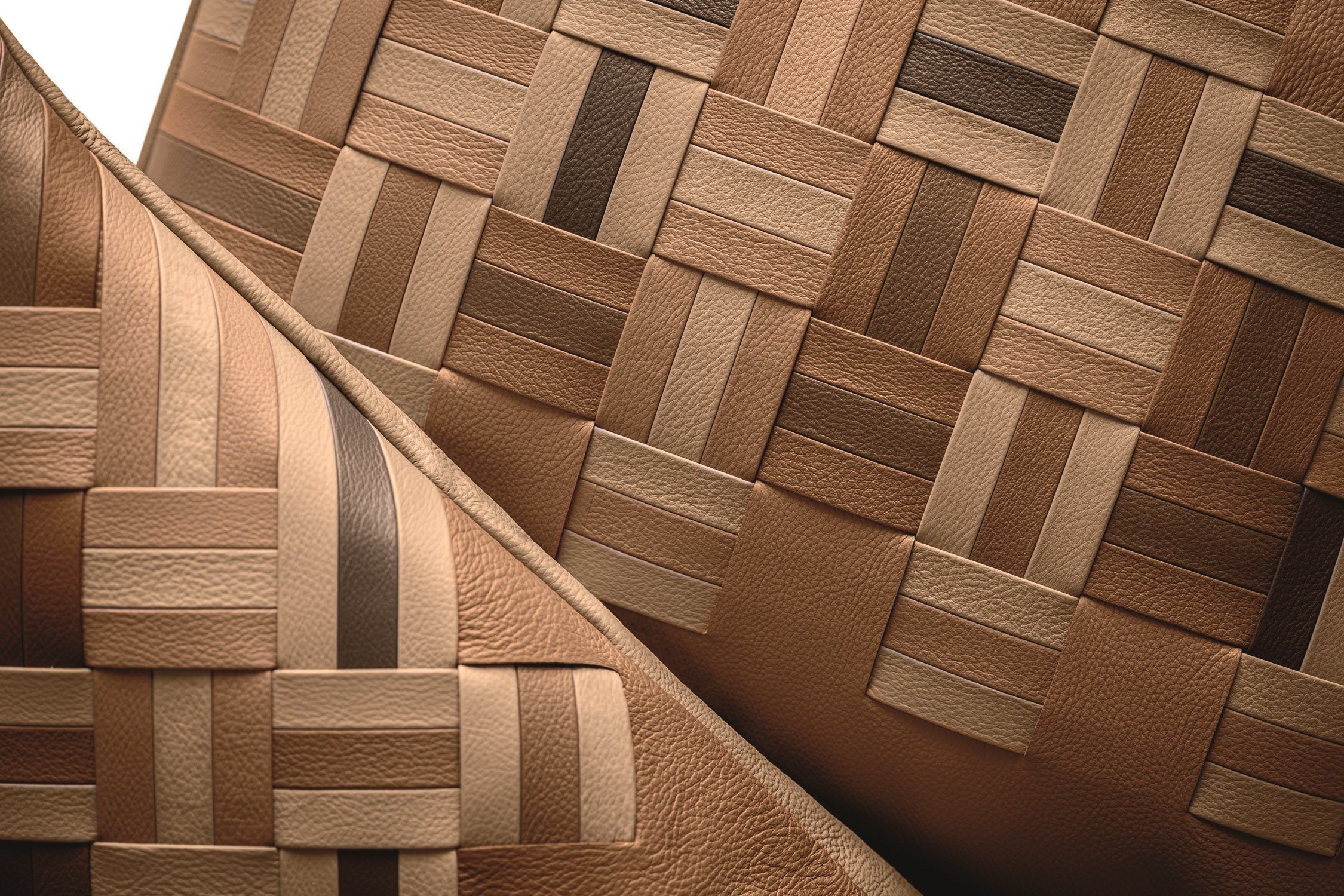 Кожаная квадратная подушка Poltrona Frau коллекция-мебель и аксессуары ARCH-00103126 - Вид №2