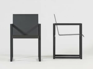 Sachi Алюминиевый стул с подлокотниками Spikes