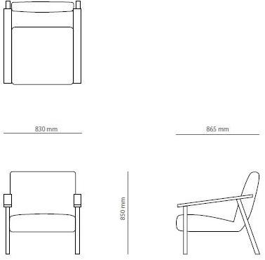 PRADDY Бархатное кресло с подлокотниками Dorsey Ml231 - Вид №5