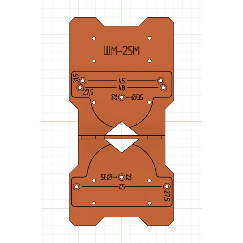 ЛЕВША - Шаблон-кондуктор для точной разметки мебельных петель 86489608 STLM-0069388 - Вид №5