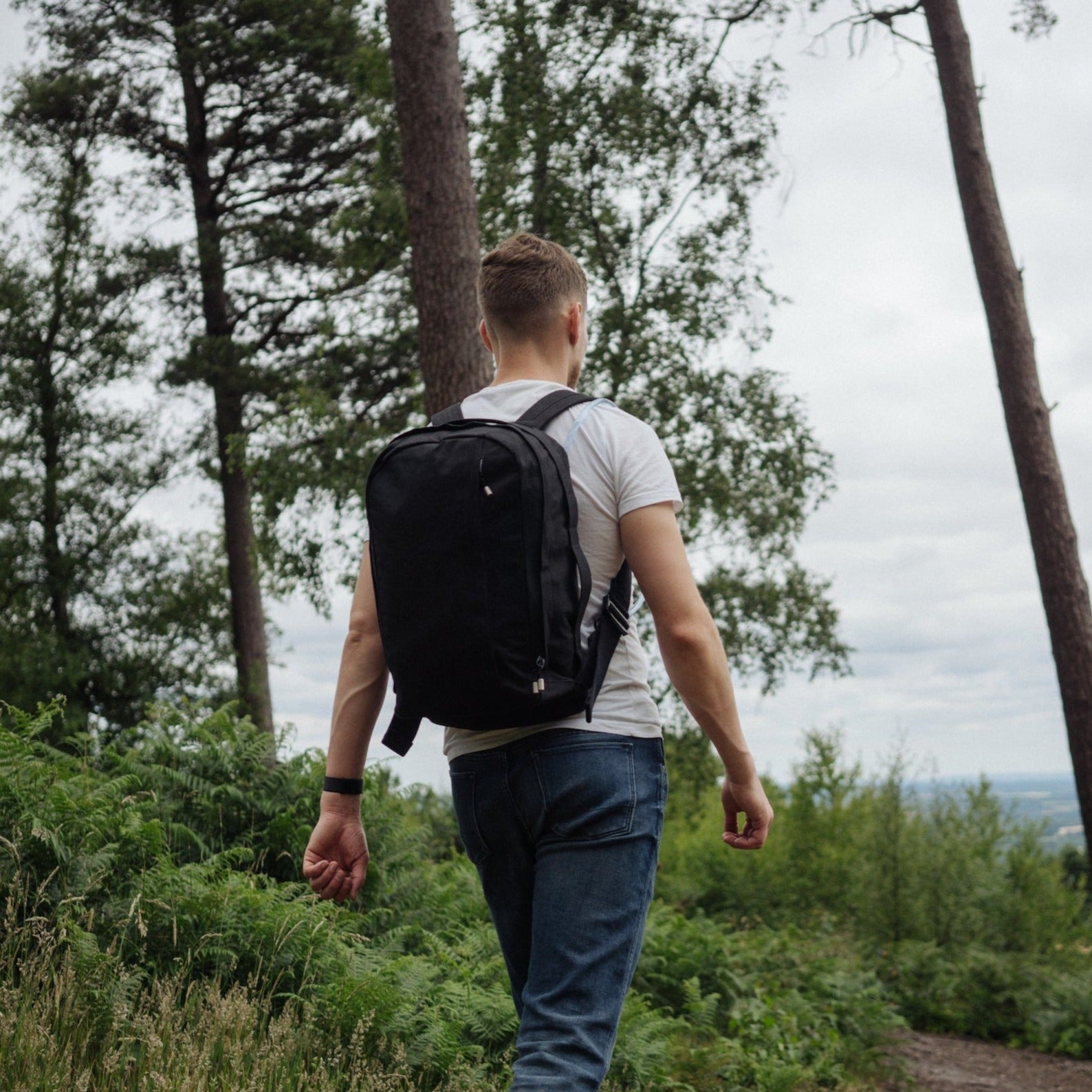 W301BLA-CHA-BRA Everyday Pack 21L - Древесный уголь / Латунь Wingback  - Вид №17