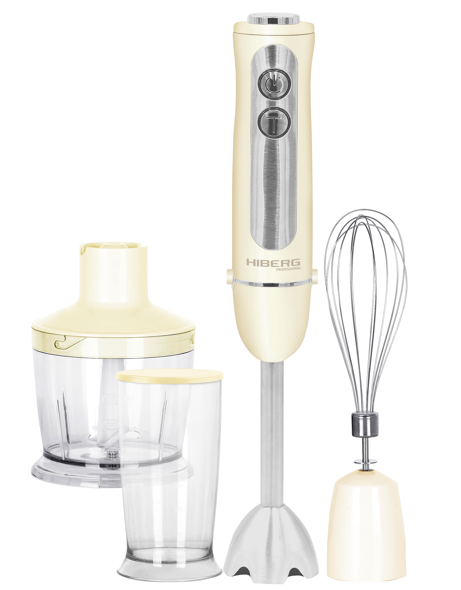 9063020 Блендер погружной HIBERG HB 1041 Y бежевый STDN-0029319
