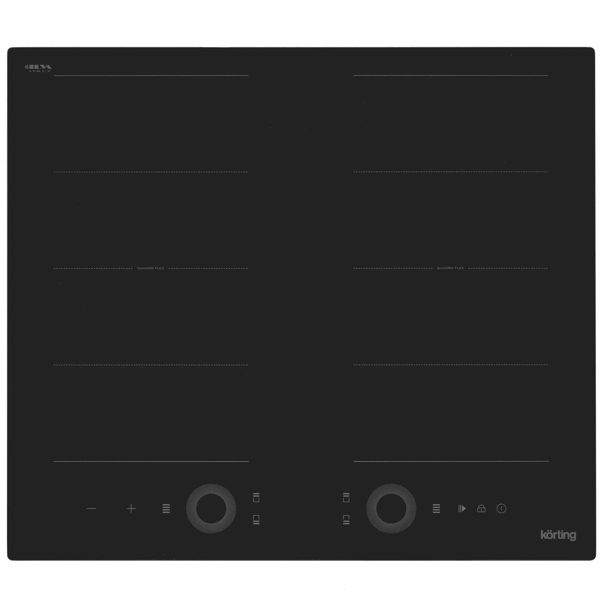 5348879 Индукционная варочная поверхность Korting HIB 68700 B Quadro STDN-0008126