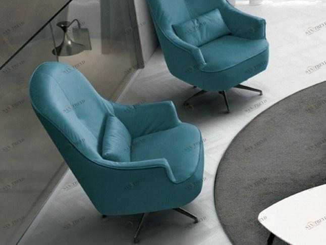 Febal Casa Вращающееся кресло из ткани с подлокотниками sun-id-1508388