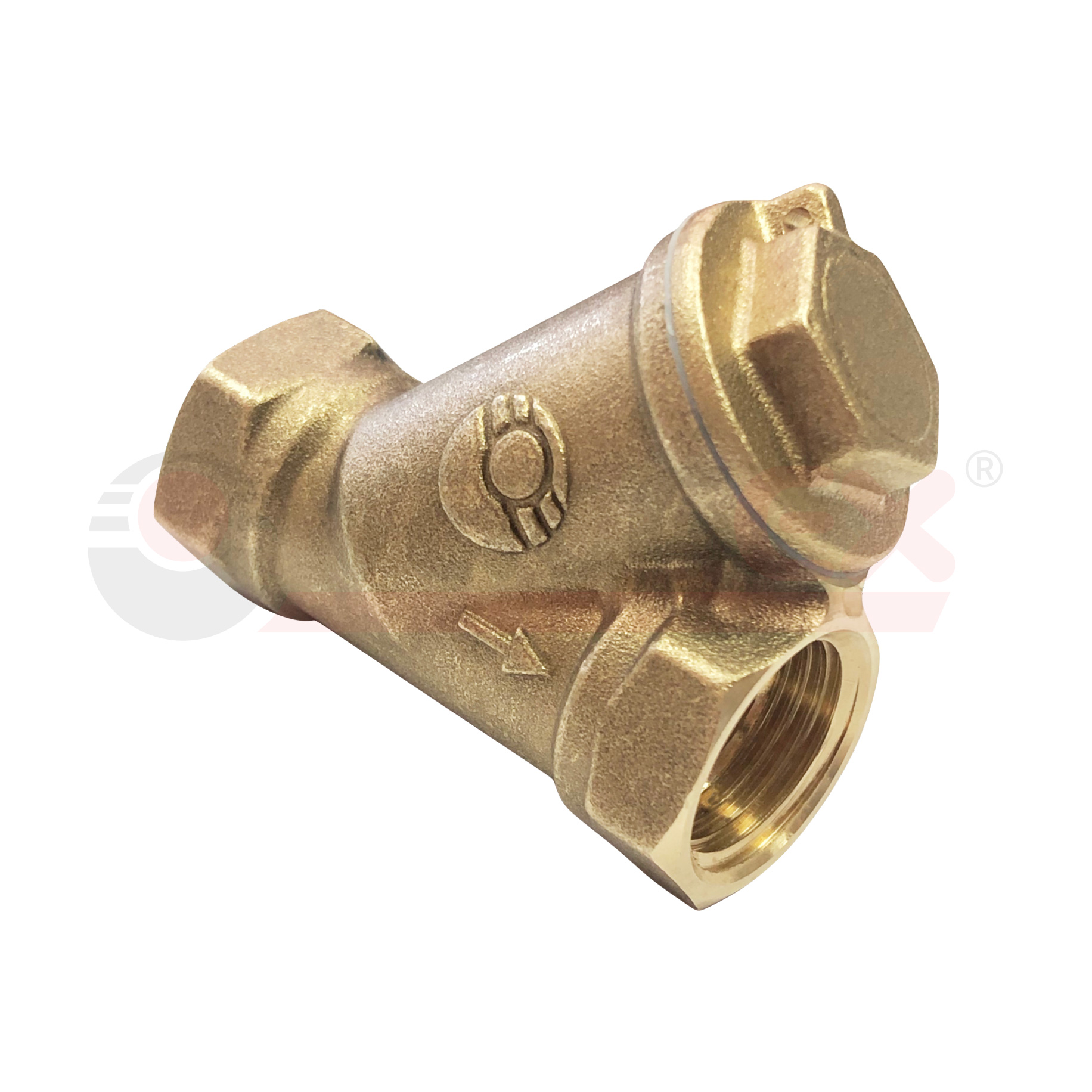 VF.193.L00.100 Valfex Фильтр сетчатый угловой для газа (внутр.-внутр.)  1" 