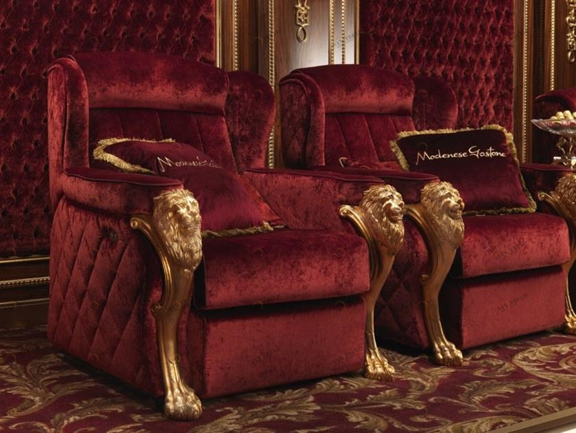 Modenese Gastone Бархатное кресло с подлокотниками Deluxe sun-id-1386994