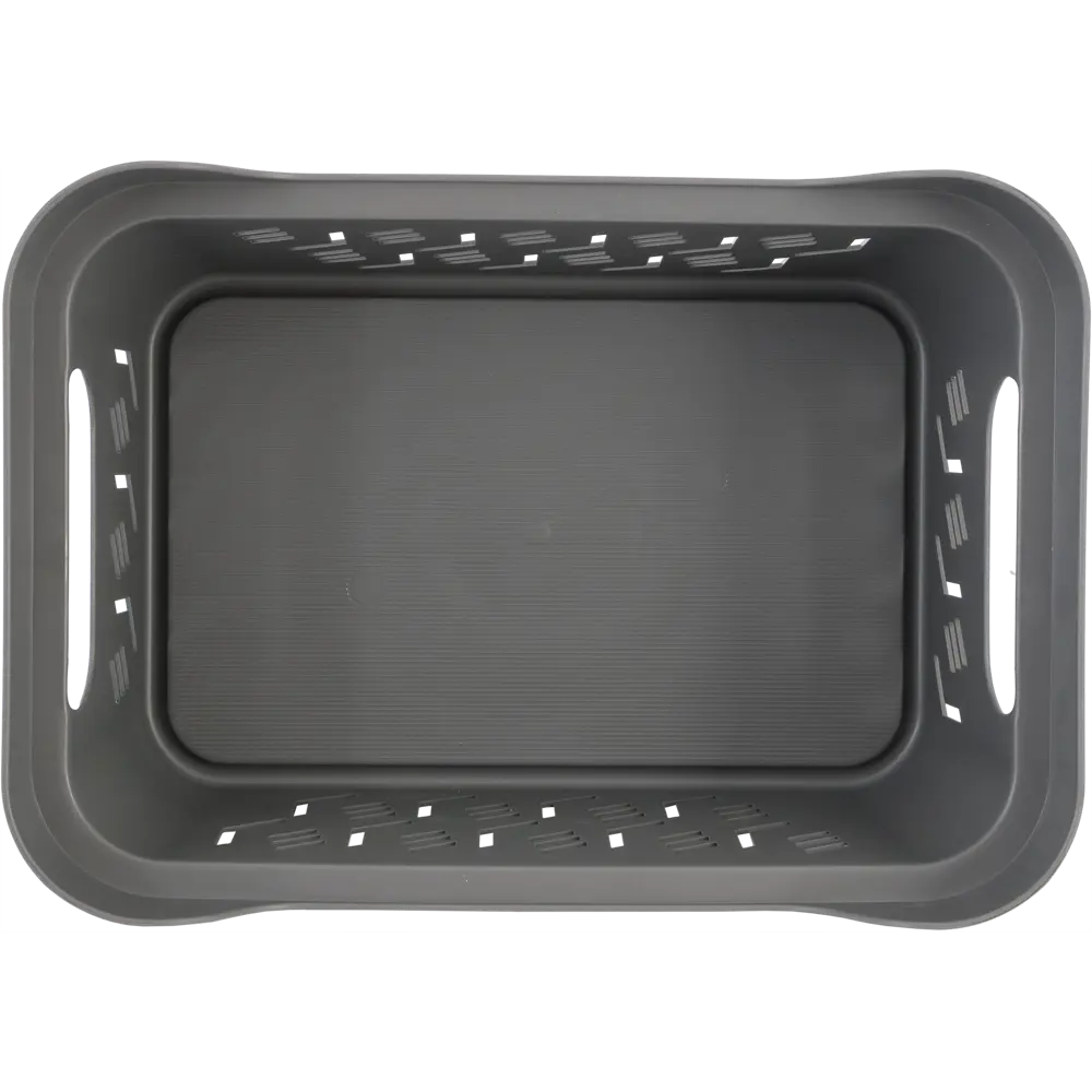 Ящик с крышкой Бытпласт DeLUXE 19x12x27 см 4.6 л полипропилен цвет серый STLM-2075990 - Вид №1