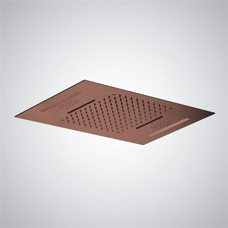 Светодиодная потолочная душевая головка из нержавеющей стали Fontana Showers Luxe Fontaine ARCH-00020047 - Вид №10