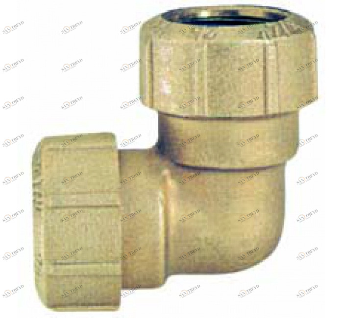 GENEBRE 0050 09 Соединитель компрессионный L-образный 