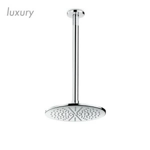 Латунный круглый потолочный верхний душ с дождевой струей BLINK NEWFORM Италия