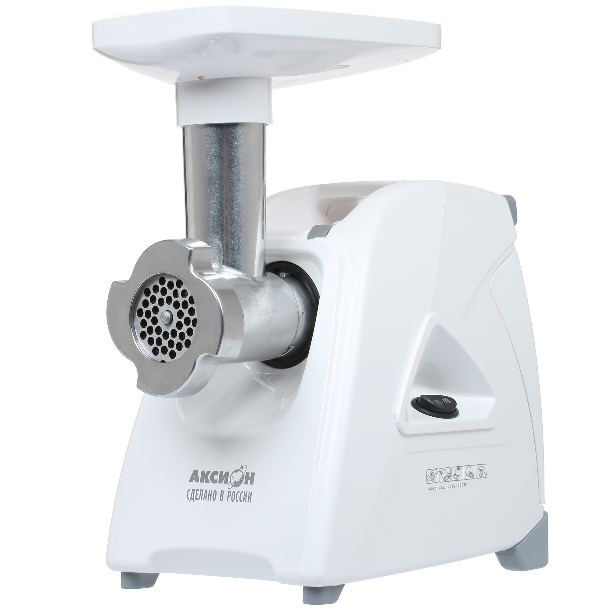 1313710 Мясорубка электрическая Аксион М 35.03 белый STDN-0131758 - Вид №1