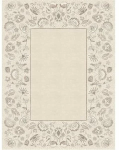 Tapis Rouge Прямоугольный коврик ручной работы Dentelle Tr1355