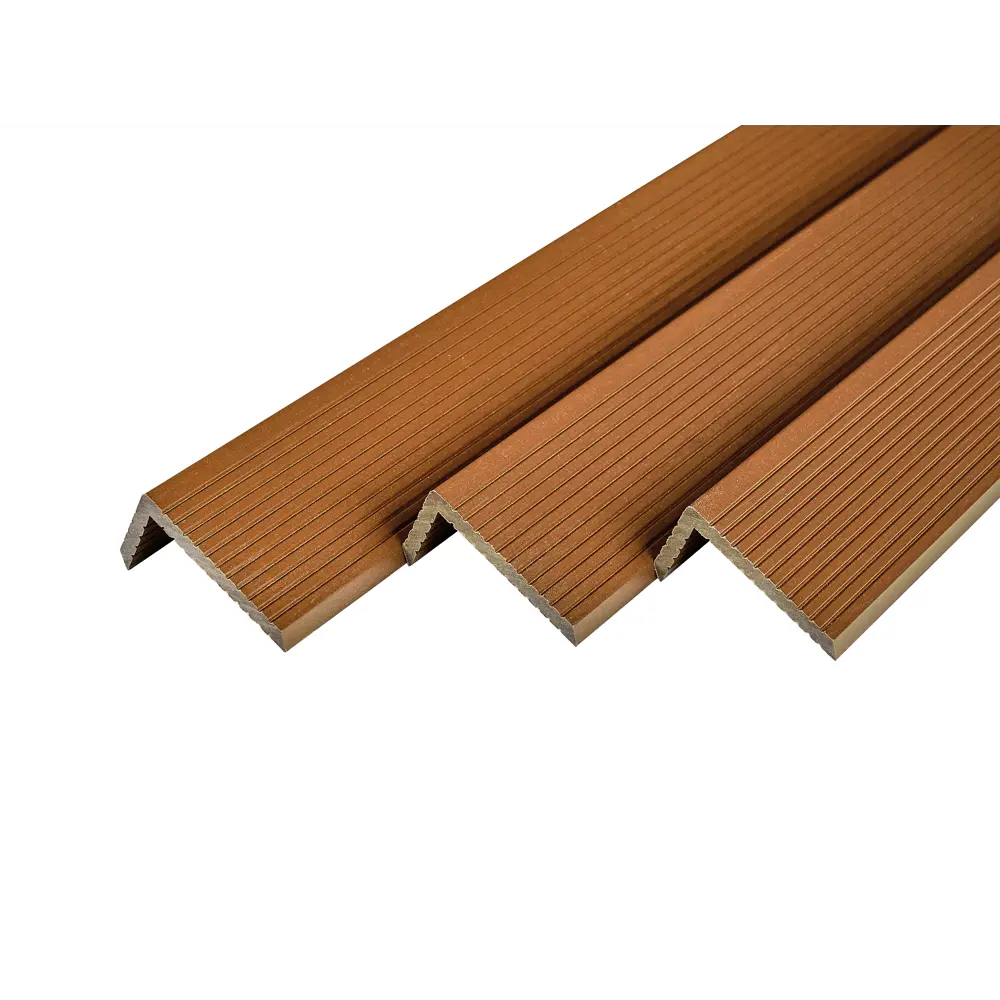 Уголок для террасной доски Groentec 70x35x3000 мм ДПК цвет дуб STLM-2132822 - Вид №1