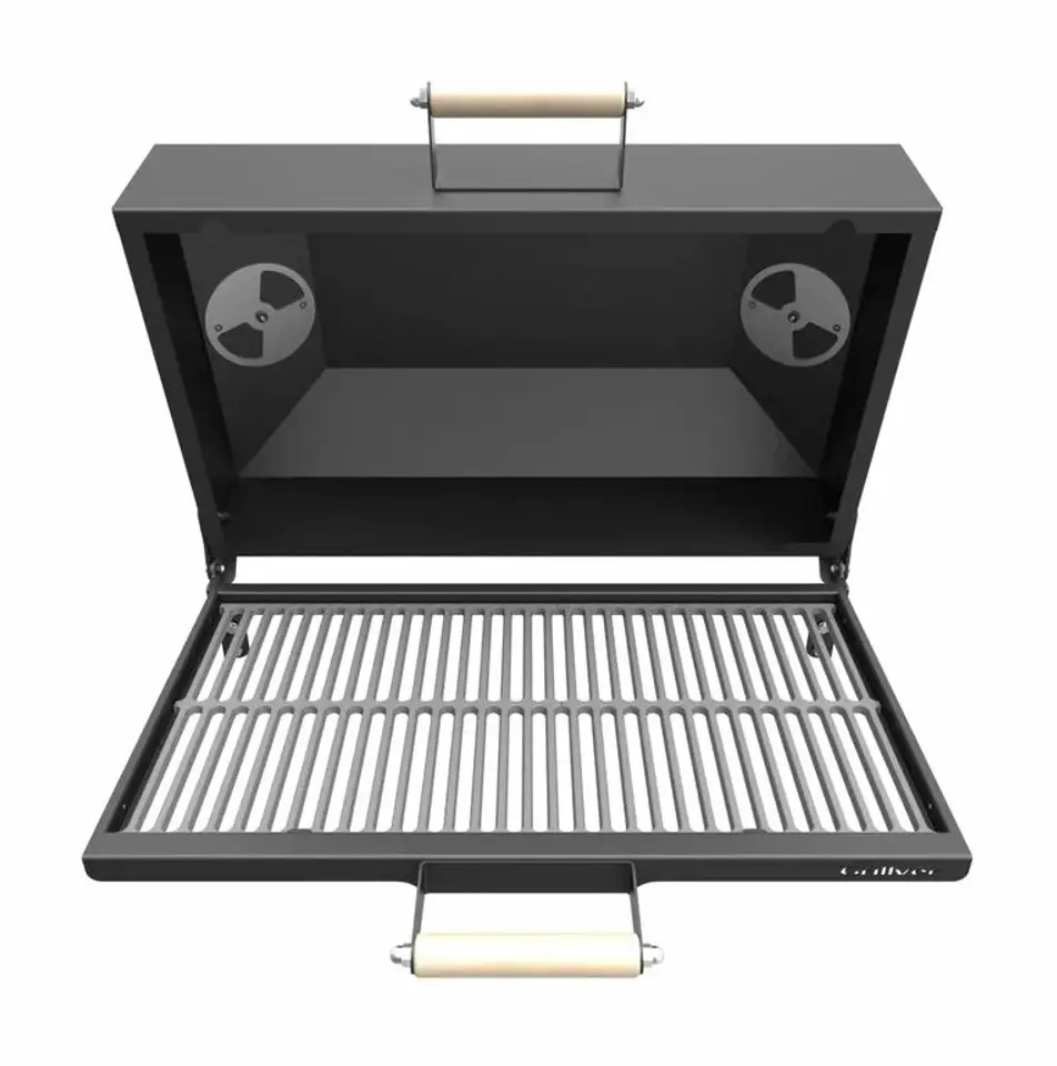 91100669 Крышка-гриль Grillver Искандер-360 ПМ1.012 сталь толщина 2 мм 46x66x19 см STLM-0961354