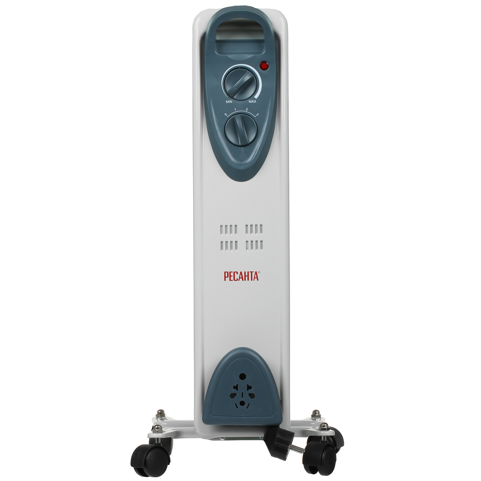 1303229 Масляный обогреватель Ресанта ОМ-5Н белый STDN-0130906 - Вид №1