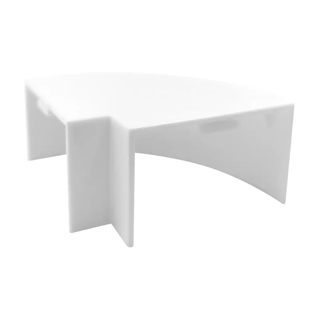 Поворот для кабель-канала Lexman 40x60 мм цвет белый 2 шт STLM-2100408