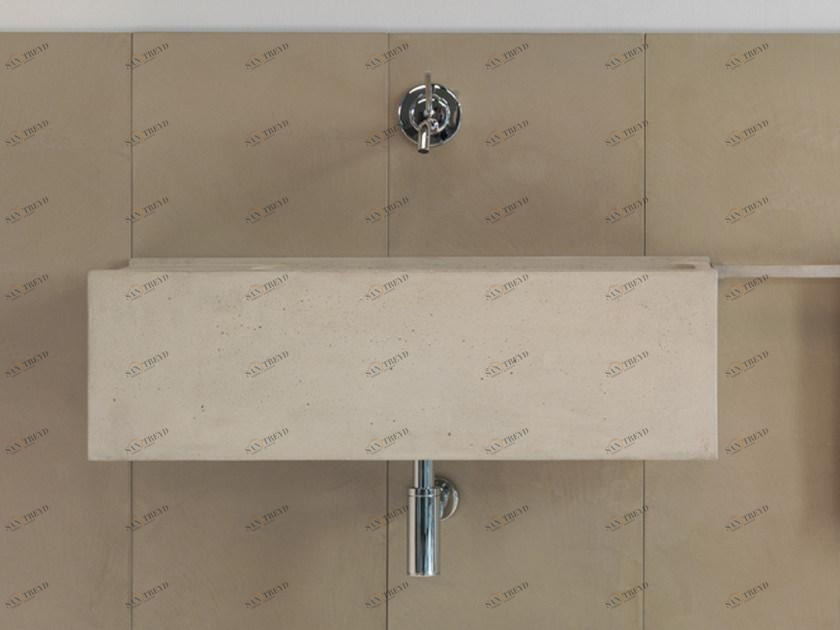 Подвесная раковина настенная овальная Moab80 Elledue белая sun-id-1347428