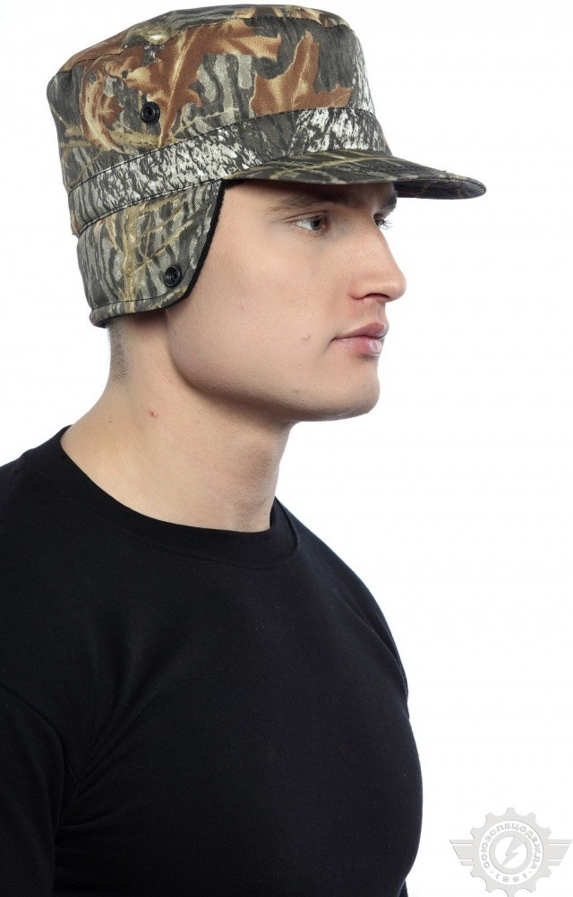 64536 Кепи "Егерь" зимняя камуфляж "Дубок"  Камуфляжная форма  размер 57 Спецодежда  - Вид №7